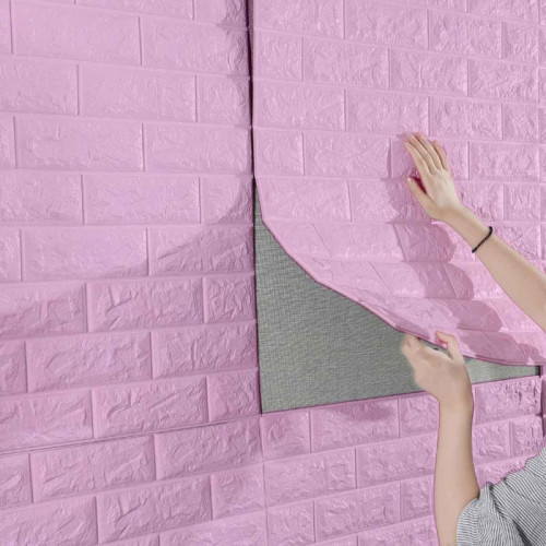 Pack de 10 Panneaux Muraux Adhésifs Anti-Humidité 3D